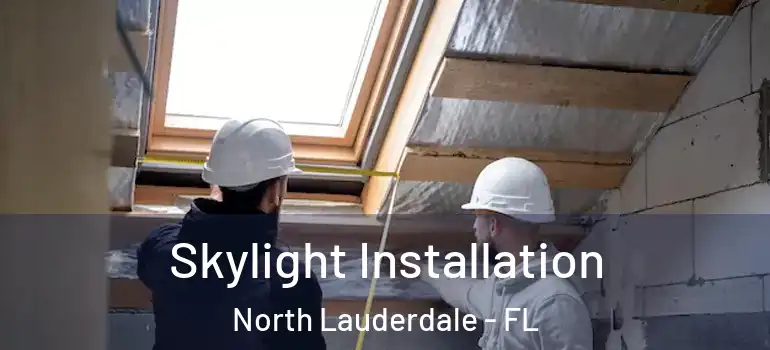  Skylight Installation North Lauderdale - FL