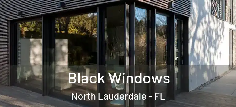  Black Windows North Lauderdale - FL